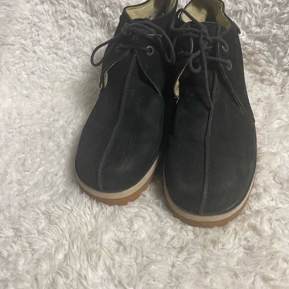 Buffalino B Boots Men's Black Nubuck lace up Boots SZ10 Rubber soles. - Picture 3 of 10